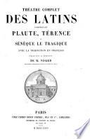 Théâtre complet des Latins