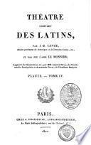 Théàtre complet des Latins