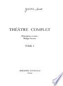 Théâtre complet