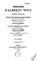 Théâtre d'Alberto Nota et du comte Giraud, ou Choix des meilleures pièces de ces deux auteurs