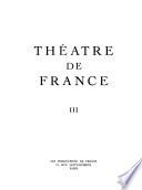 Théâtre de France, spectacles