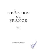 Théâtre de France, spectacles