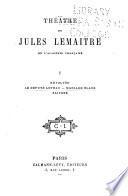 Théâtre de Jules Lemaître