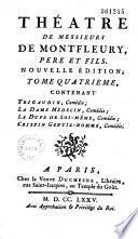 Théâtre de MM. Montfleury père et fils