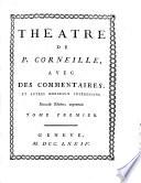 Théâtre de P. Corneille