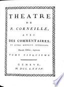 Théâtre de P. Corneille0
