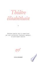 Théâtre élisabéthain