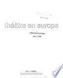 Théâtre en Europe