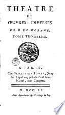 Théâtre et oeuvres diverses de de Morand