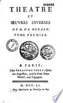 Théâtre et oeuvres diverses