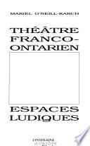 Théâtre franco-ontarien