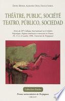 Théâtre, public, société