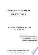 Théodore de Banville en son temps