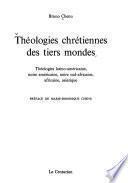 Théologies chrétiennes des tiers mondes