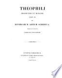 Théophile prêtre et moine essai sur divers arts, publié par le Cte. Charles de L'Escalopier ... et précédé d'une introduction par J. Marie Guichard