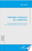 Théorie critique du lobbying