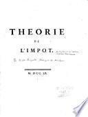 Theorie de l'impot