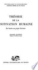 Théorie de la motivation humaine