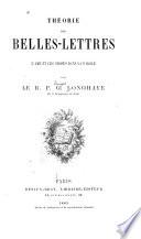 Théorie des belles-lettres