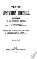 *Theorie du code d'instruction criminelle