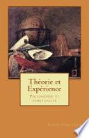 Théorie et Expérience