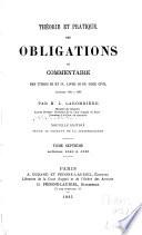 Théorie et pratique des obligations