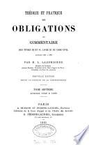 Théorie et pratique des obligations