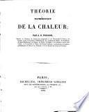 Theorie mathématique de la chaleur