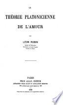 Theorie platenicienne de l'amour