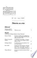 Théories en crise