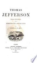 Thomas Jefferson. Étude historique sur la démocratie Américaine