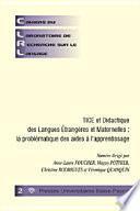 TICE et didactique des langues étrangères et maternelles : la problématique des aides à l'apprentissage
