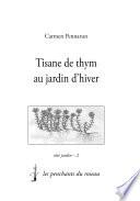 Tisane de thym au jardin d'hiver