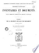 Titres de la maison ducale de Bourbon