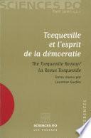 Tocqueville et l'esprit de la démocratie