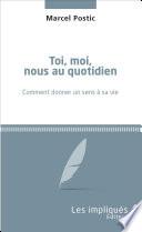 Toi, moi, nous au quotidien