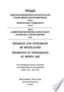Toleranz und Intoleranz im Mittelalter