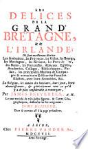 Tome Huitieme, Qui comprend les Provinces de l'Irlande, favoir, la Momonie, qui contient les Comtez de Clare, de Limmerick, de Kerry, de Corke (etc.)