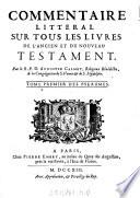 Tome Premier de Pseaumes