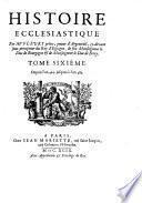 Tome Sixième. Depuis l'an 429. jusques à l'an 483