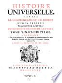 Tome Vingt-Huitieme, contenant l'Histoire d'Espagne et des Royaumes qui composent aujourd'hui cette Monarchie, depuis le tems des Visigoths, jusqu'a l'Empereut Charles V