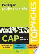 Top'Fiches Pratique professionnelle - CAP Petite enfance - ebook - Ed.2011