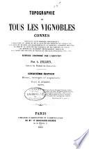 Topographie de tous les vignobles connus ...