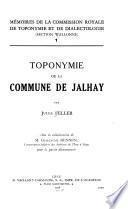 Toponymie de la commune de Jalhay