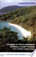 Tourisme et développement durable à Saint-Thomas (Iles vierges américaines)