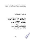 Tourisme et nature au XIXe siècle