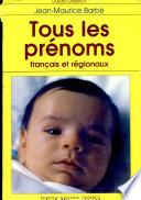 Tous les prénoms