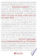 Tout ce que je sais, c'est que je ne sais rien