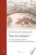 Tout en commun ? - La vie économique de Jésus et des premières générations chrétiennes