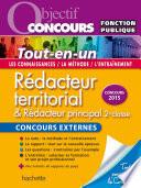 Tout-en-un Rédacteur Territorial concours externe
